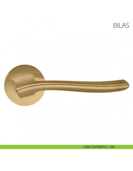 Maniglia per porta Bilas Mandelli oro satinato