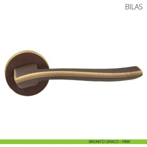 Maniglia per porta Bilas Mandelli brunito opaco