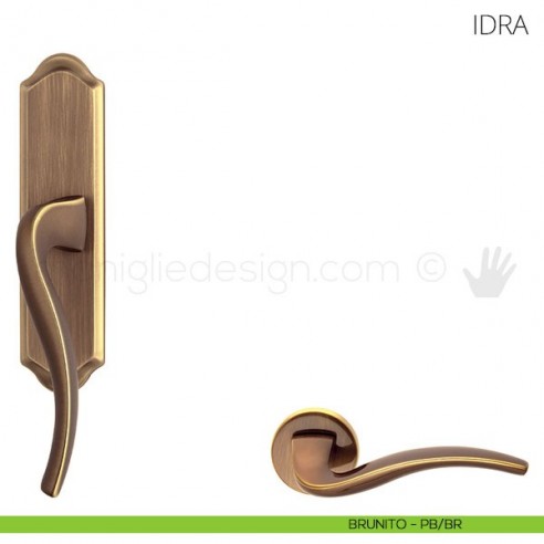 Maniglia per finestra cremonese Idra Mandelli brunito