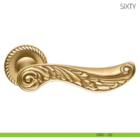 Maniglia per porta Sixty Mandelli oro