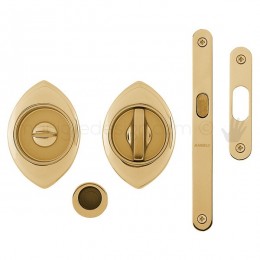 Maniglia per porta scorrevole Clip Mandelli 368T nottolino e serratura