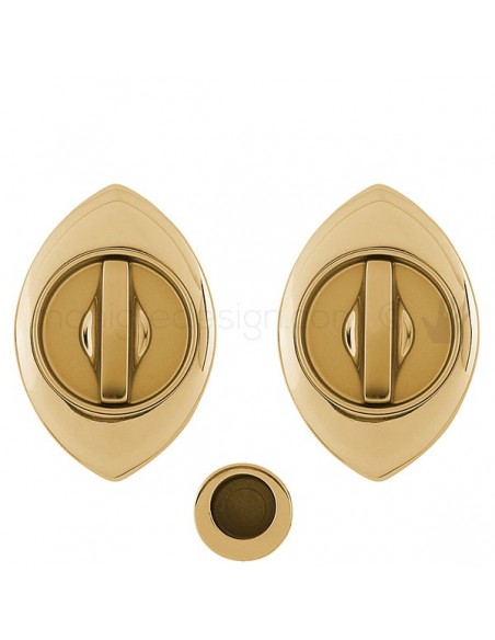 Maniglia per porta scorrevole Clip Mandelli 368T con nottolino interno ed esterno senza serratura