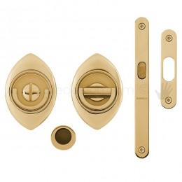 Maniglia per porta a libro Clip Mandelli 368T con doppio anello con serratura