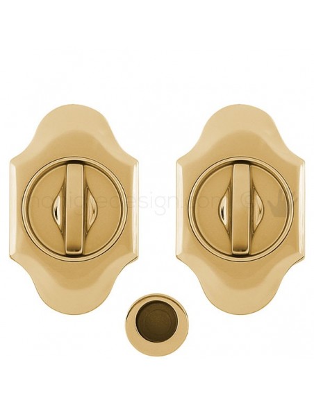 Maniglia per porta scorrevole Clip Mandelli 1018T con nottolino interno ed esterno senza serratura