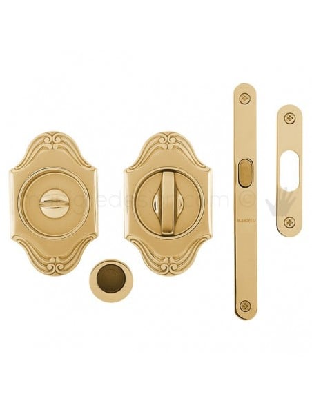 Maniglia per porta scorrevole Clip Mandelli 1028T nottolino e serratura