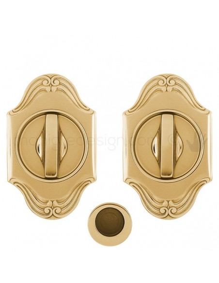 Maniglia per porta scorrevole Clip Mandelli 1028T con nottolino interno ed esterno senza serratura