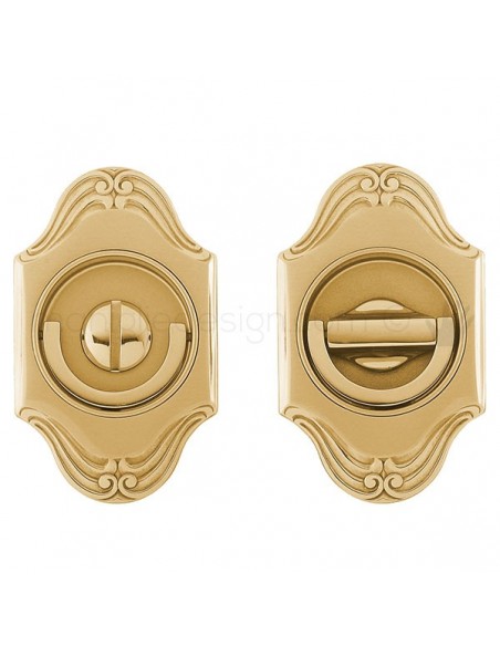 Maniglia per porta a libro Clip Mandelli 1028T con doppio anello senza serratura