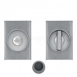 Maniglia per porta scorrevole Clip Mandelli 1038T con nottolino senza serratura