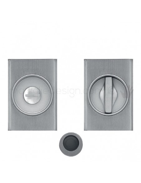 Maniglia per porta scorrevole Clip Mandelli 1038T con nottolino senza serratura