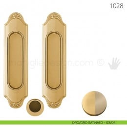 Maniglia per porta scorrevole Clip Mandelli 1028 senza serratura 2