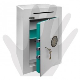 Cassaforte Juwel Keycombi Deposafe 6878 con combinazione meccanica e chiave dimensioni