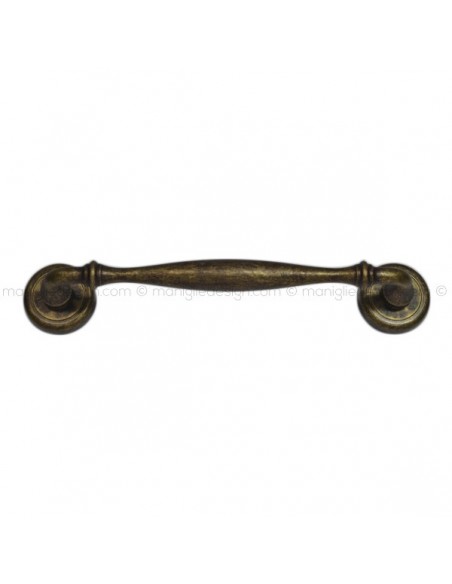 Maniglione per porta ottone bronzato antico Tuareg Nestori