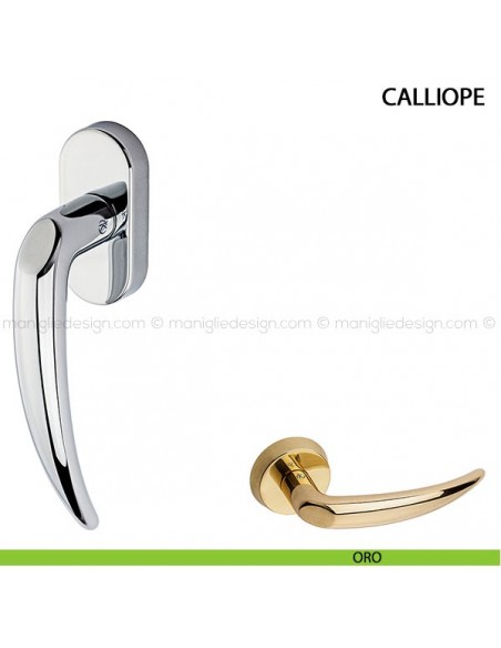 Maniglia martellina DK per finestra Calliope Kleis