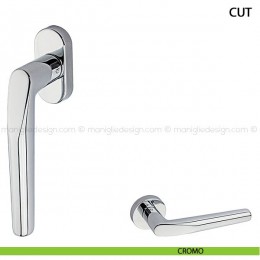 Maniglia martellina DK per finestra Cut Kleis 2