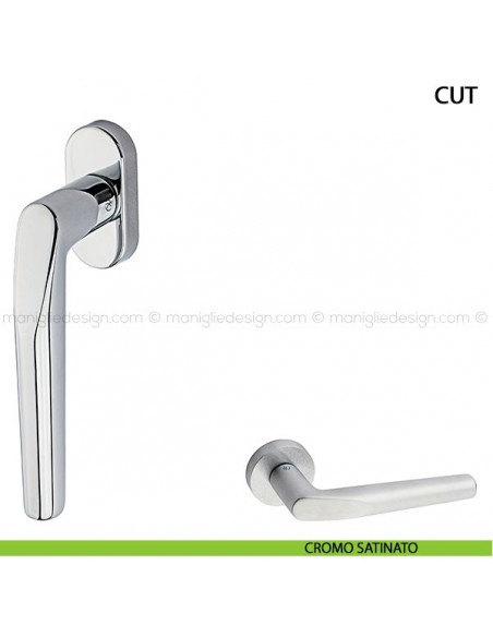 Maniglia martellina DK per finestra Cut Kleis