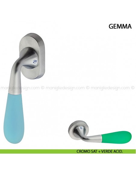 Maniglia martellina DK per finestra Gemma Kleis