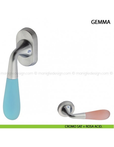 Maniglia martellina DK per finestra Gemma Kleis