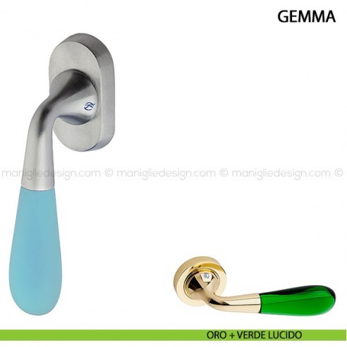 Maniglia martellina DK per finestra Gemma Kleis