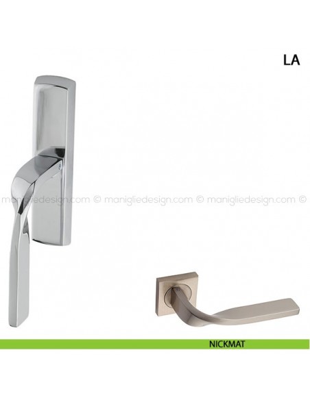 Maniglia cremonese per finestra La Kleis