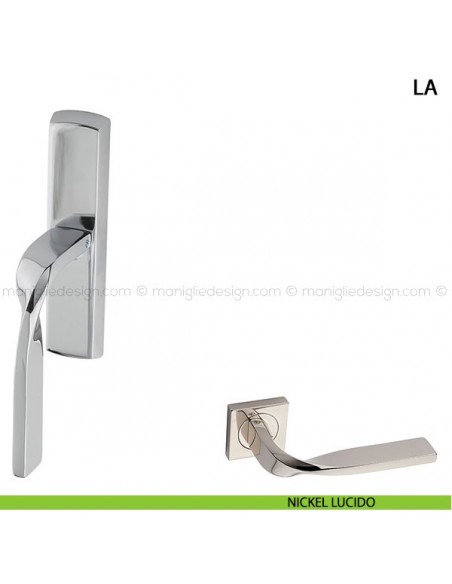 Maniglia cremonese per finestra La Kleis