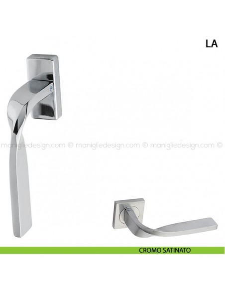 Maniglia martellina DK per finestra La Kleis