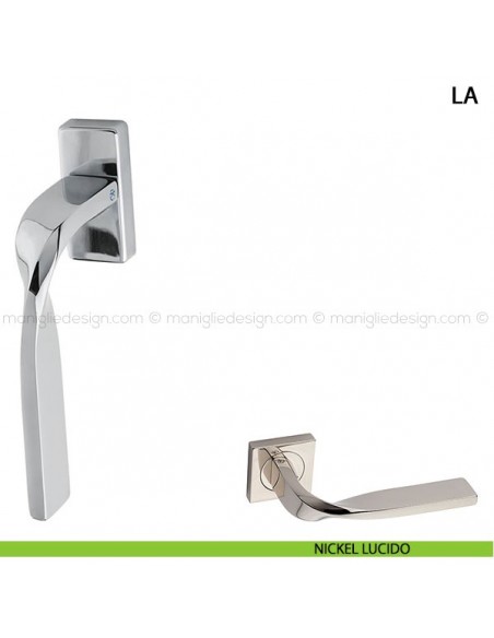 Maniglia martellina DK per finestra La Kleis