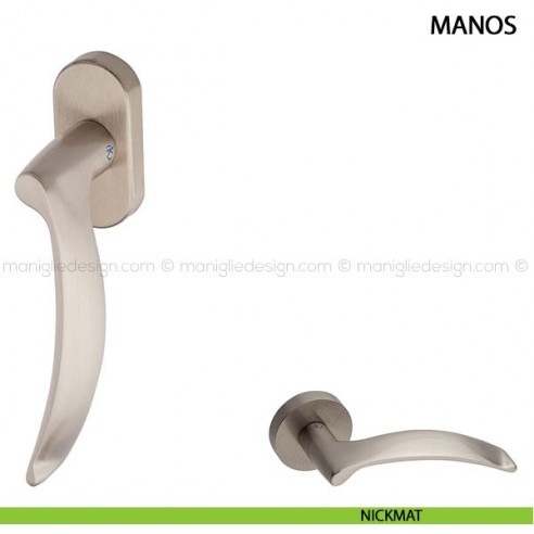 Maniglia martellina DK per finestra Manos Kleis