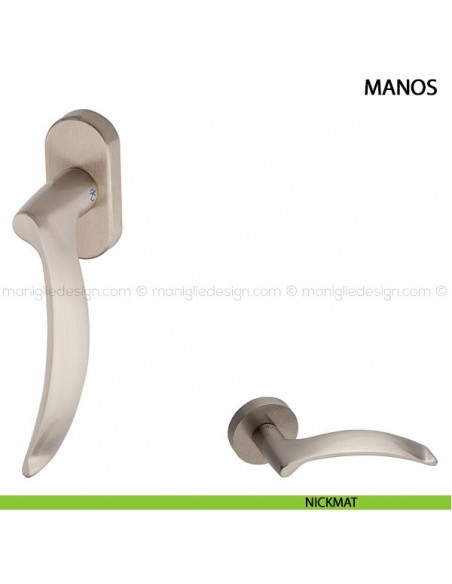Maniglia martellina DK per finestra Manos Kleis