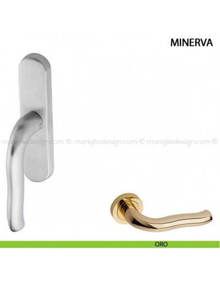 Maniglia cremonese per finestra Minerva Kleis