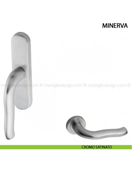 Maniglia cremonese per finestra Minerva Kleis