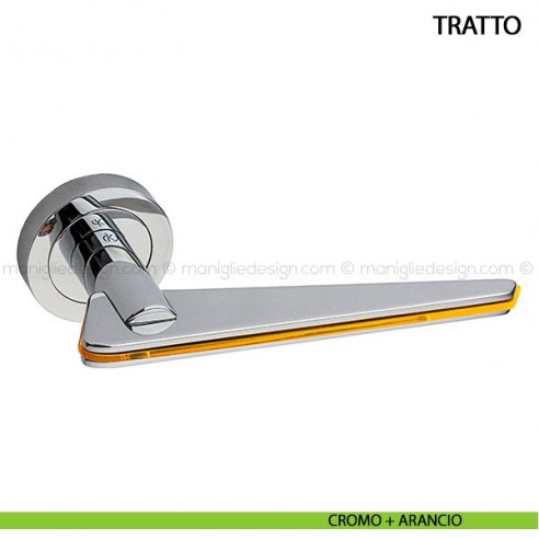 Maniglia per porta Tratto Kleis foro yale