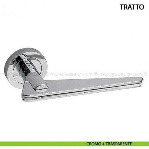 Maniglia per porta Tratto Kleis foro yale