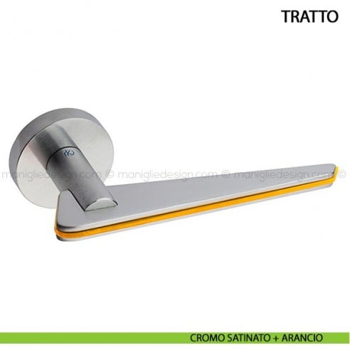 Maniglia per porta Tratto Kleis foro yale