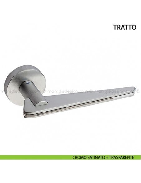 Maniglia per porta Tratto Kleis foro yale