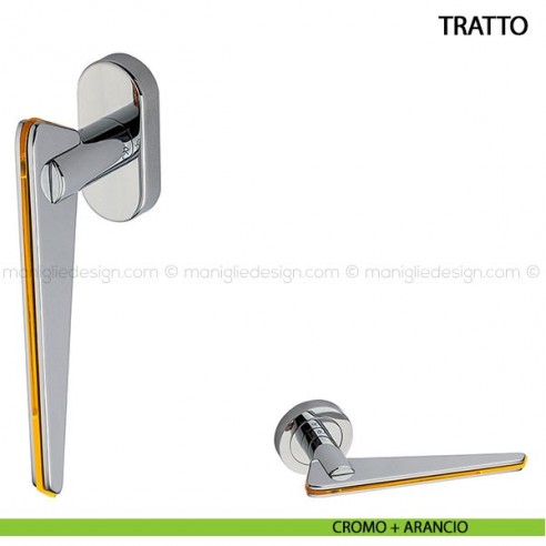 Maniglia martellina DK per finestra Tratto Kleis