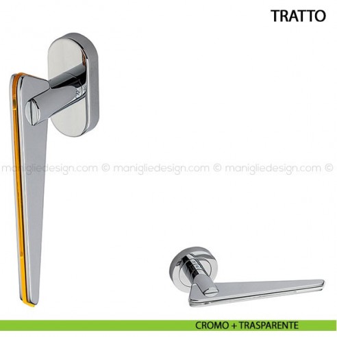 Maniglia martellina DK per finestra Tratto Kleis