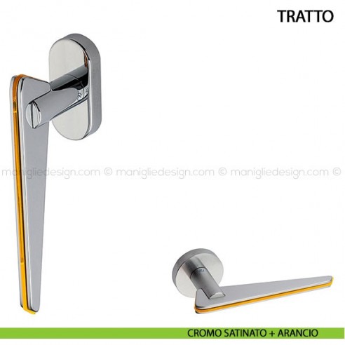 Maniglia martellina DK per finestra Tratto Kleis