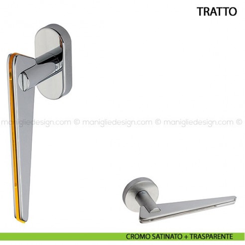 Maniglia martellina DK per finestra Tratto Kleis