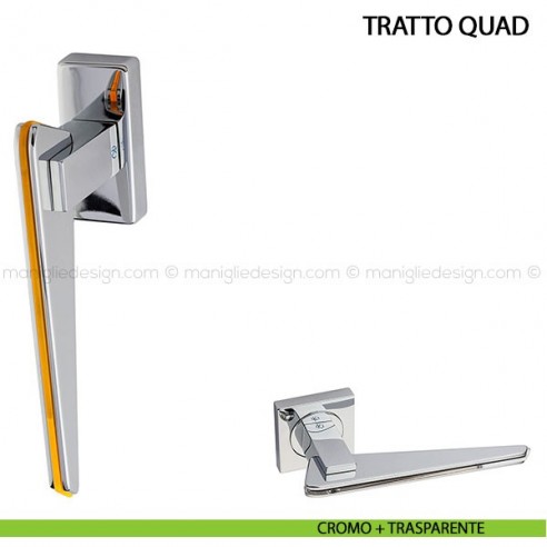 Maniglia martellina DK per finestra Tratto Quad Kleis