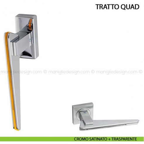 Maniglia martellina DK per finestra Tratto Quad Kleis