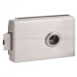 Serratura per porta in vetro foro maniglia SER002FM