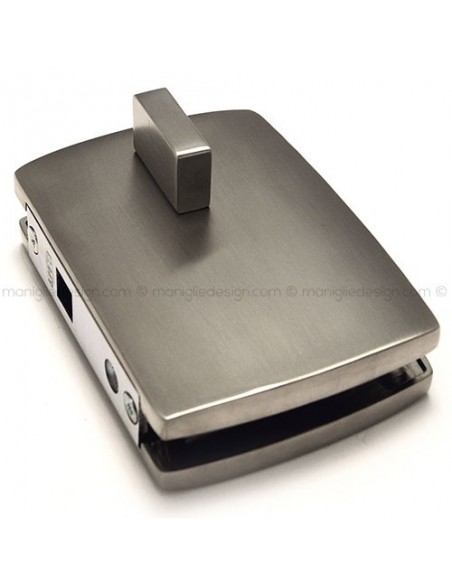 Incontro per doppia porta in vetro con pomolo fisso SER004IE