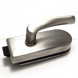 Serratura per porta in vetro foro maniglia SER008FM