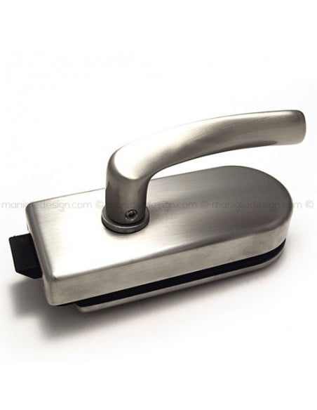 Serratura per porta in vetro foro maniglia SER008FM