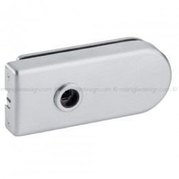 Serratura magnetica per porta in vetro foro maniglia SER014FM