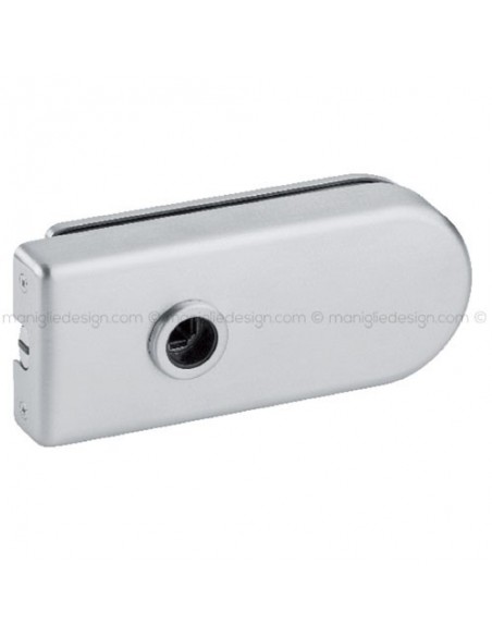 Serratura magnetica per porta in vetro foro maniglia SER014FM