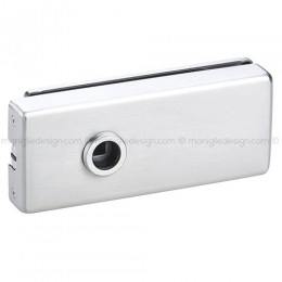 Serratura magnetica per porta in vetro foro maniglia SER015FM