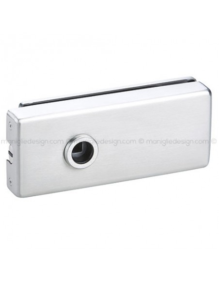 Serratura magnetica per porta in vetro foro maniglia SER015FM