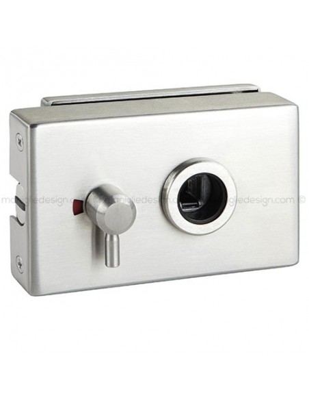 Serratura magnetica per porta in vetro con privacy SER022PY