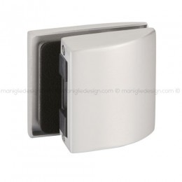 Incontro magnetico per doppia porta in vetro SER020IN